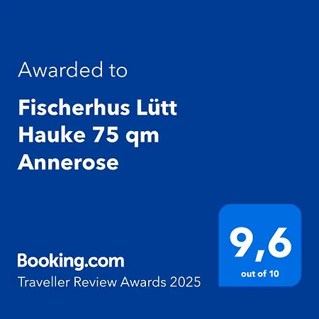 Fischerhus Luett Hauke 75 Qm Annerose 아파트 *